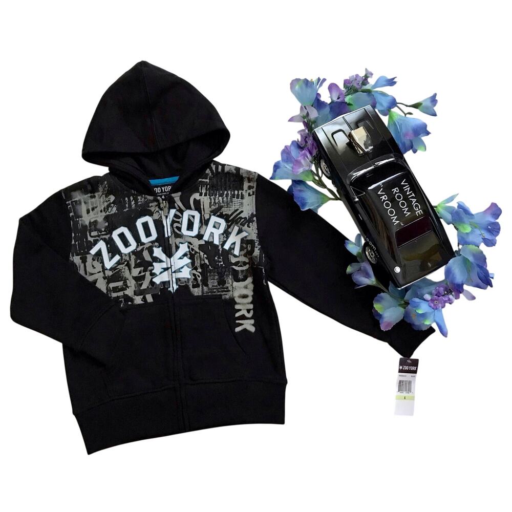 Zoo York NWT Full Zip Hoodie Boys 4